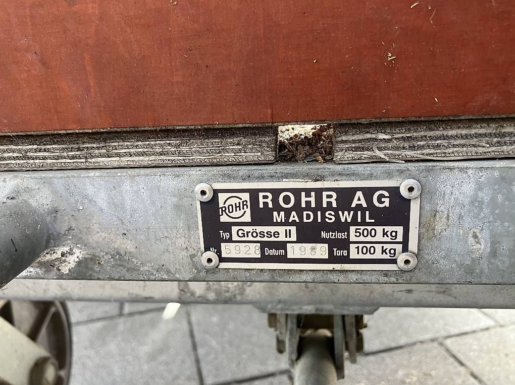 Rimorchi: PTT Postwagen Paketwagen – Usato da Wolfertswil venduto da mb9081 4