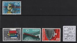 Serie Werbe-Marken 1957 Postfrisch.