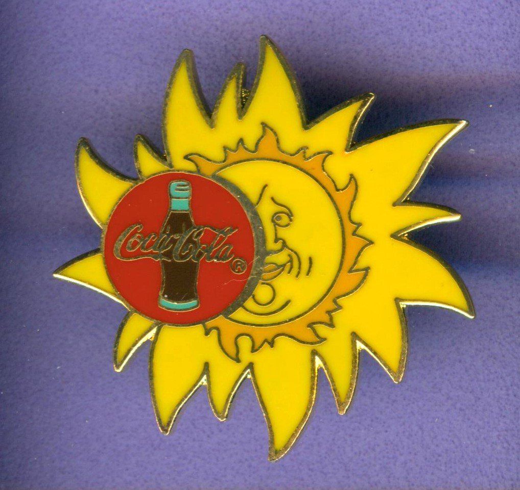 Coca-Cola Placchette & Badge: Coca Cola   SONNE – Usato da Winterthur venduto da Sammleroase