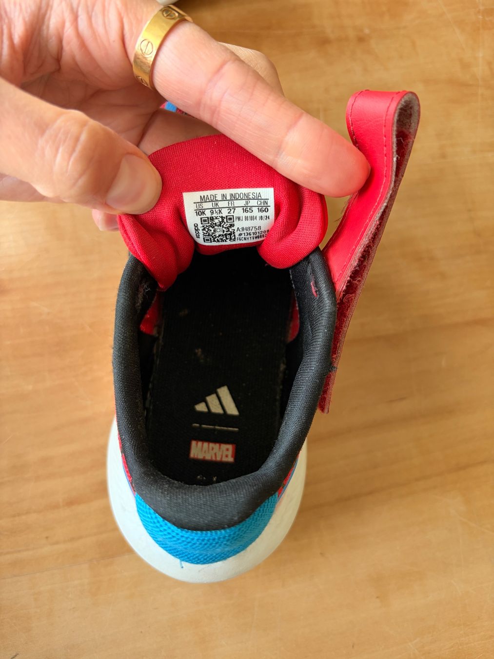 Adidas Scarpe per ragazzi: Kinder Sneakers Adidas Spiderman Gr.27 – Usato da Bern venduto da EkatKhat 2