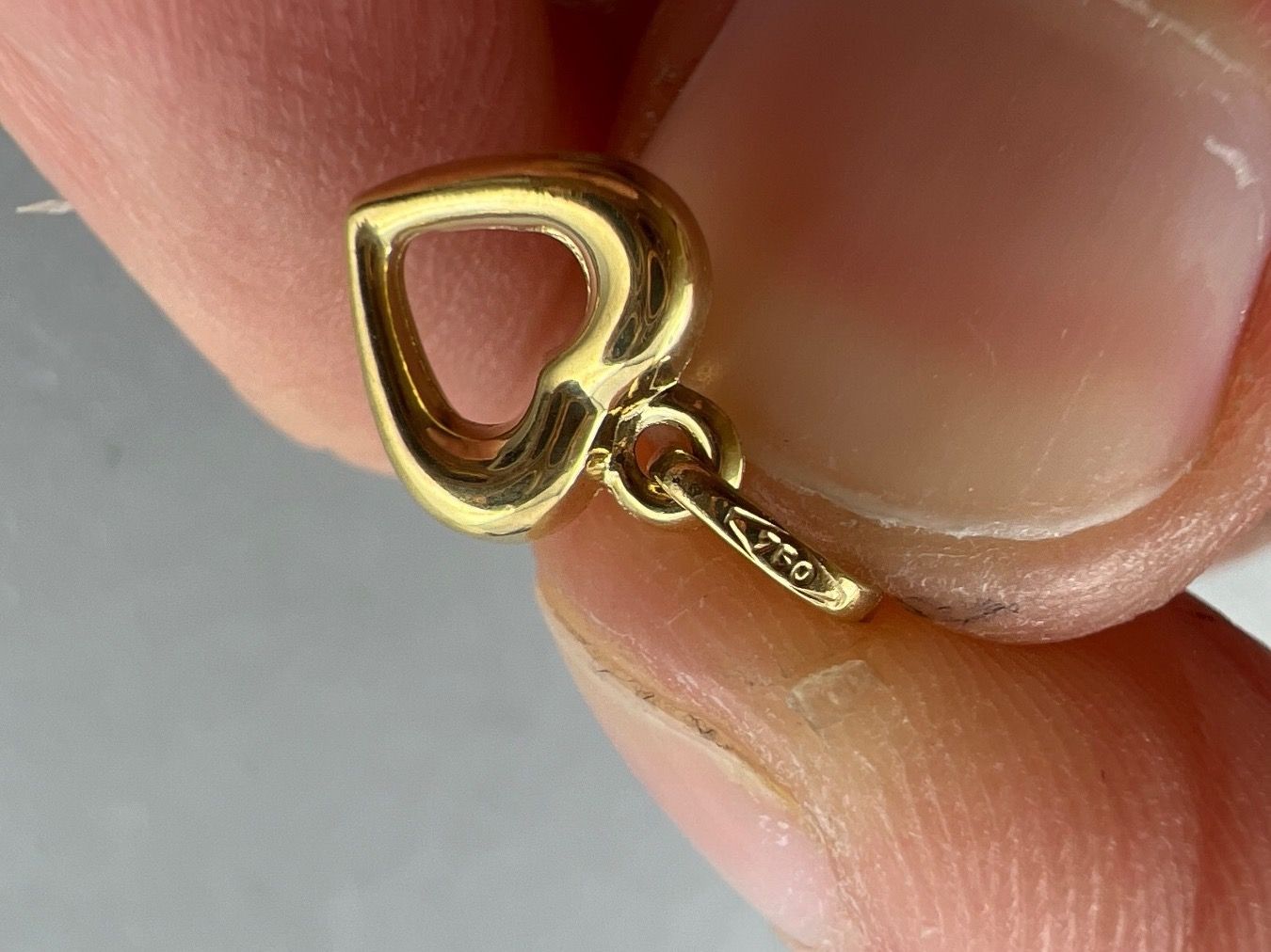 Anhänger: Anhänger 750 Gold – Gebraucht aus Niederuzwil von  1