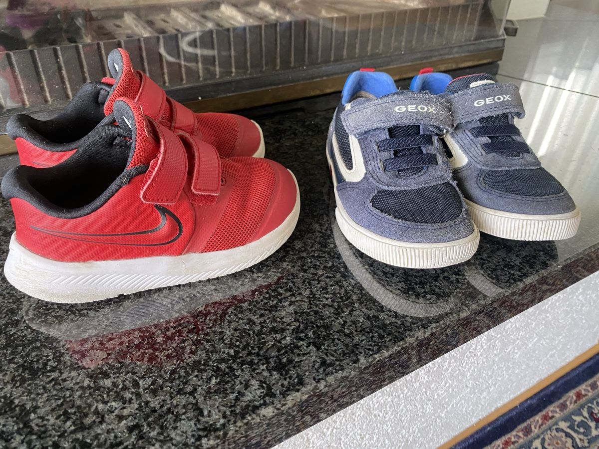 Nike Scarpe per ragazzi: Nike &Geox size 23,5 – Usato da Blonay venduto da art_7f87