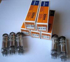 5 Röhren 0B2WA (Spannungsregler), NOS, Siemens
