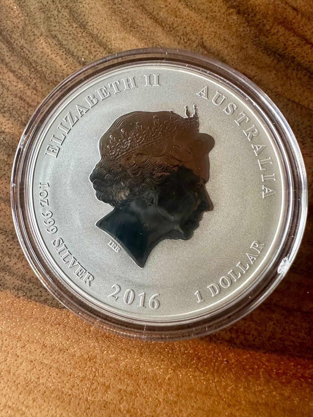 Tutti le monete: 1 Oz Lunar 2 Affe 2016 Color – Nuovo e nell'imballaggio originale da Stäfa venduto da Mpower0 1