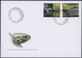 2005 - Autosalon - Blockausschnitte - Ersttagsbrief FDC ET