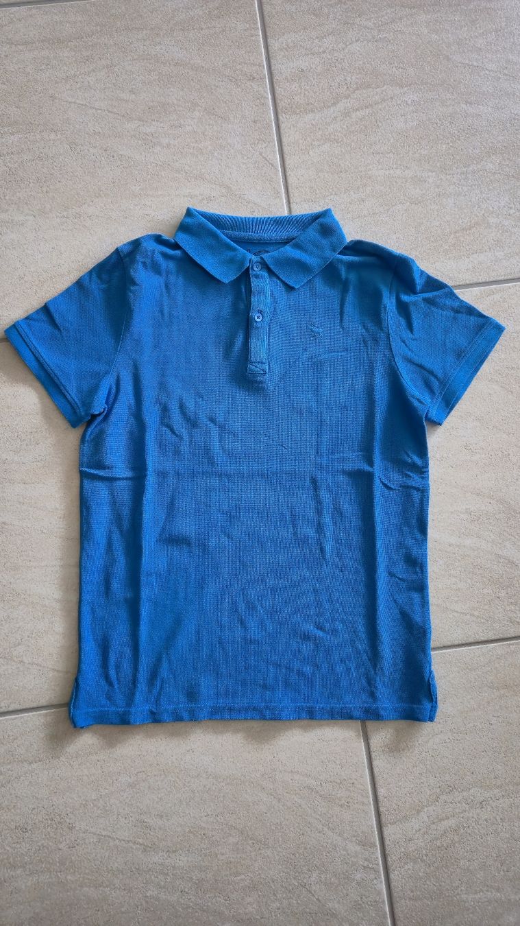 C&A Hemden, T-Shirts & Polos: Polo bleu, C&A, T. 158/164, 100% coton – Gebraucht aus Bussigny von Carugas