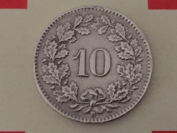 Tutti le monete: 10 Rappen 1944 ss-vz – Usato da Elsau venduto da herbybay 1