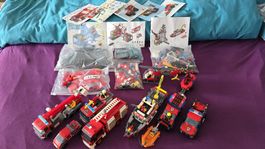 XXL Feuerwehr Sets, Lego und Import, NEU unbespielt
