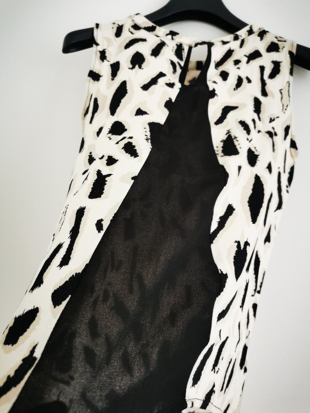 Zara Camicette: Zara Basic Top XS: Sommerliches Beige-Schwarz Muster! – Usato da Niedergösgen venduto da lil_s6k8 3