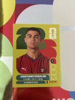 Panini sticker cristiano ronaldo