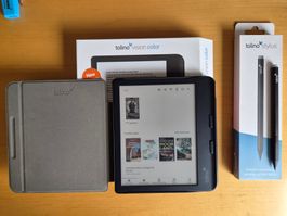 Reader tolino VisionColor (7", 32 GB) m. Stift tolino Stylus
