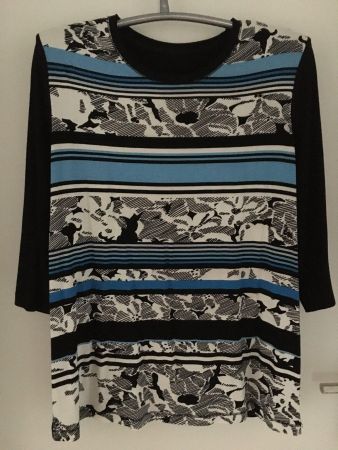 Damen T-Shirt Gr.46 , Brustumfang 57x2cm, 3/4 lange Ärmel