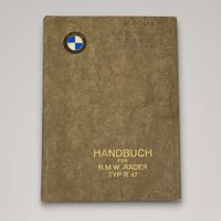 BMW R47 Original Handbuch 1927 Motorrad Betriebsanleitung