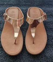 FITFLOP Slipper, gold / rotgold, Gr 40