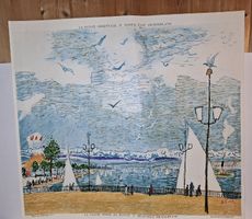 Alois Carigiet -Originale Schweizer Tourismus-Werbung, ca. 1
