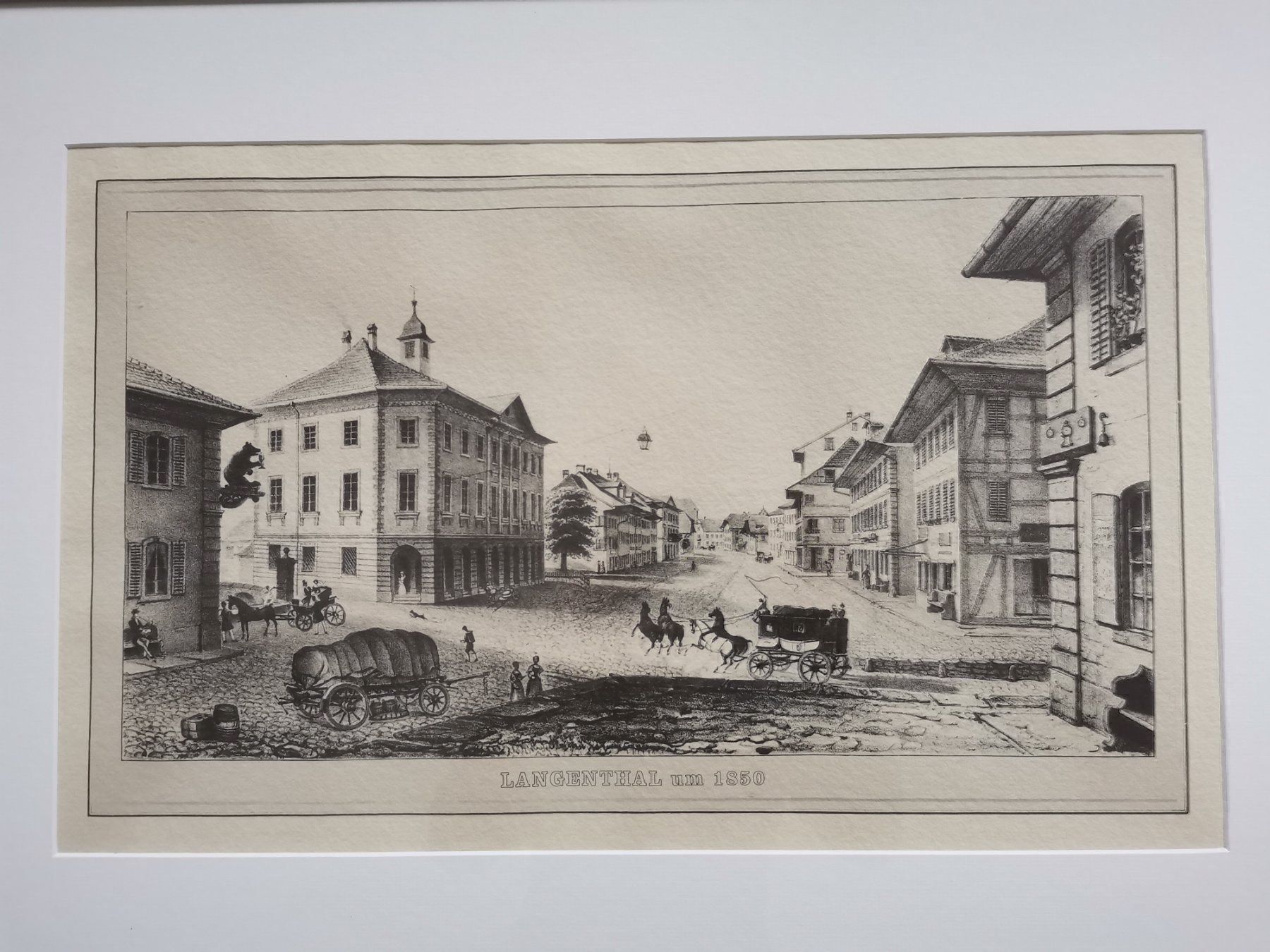 Foto & Immagini: Langenthal Grafik, Lithografie, Stich, – Usato da Wiedlisbach venduto da materialkreislauf 1
