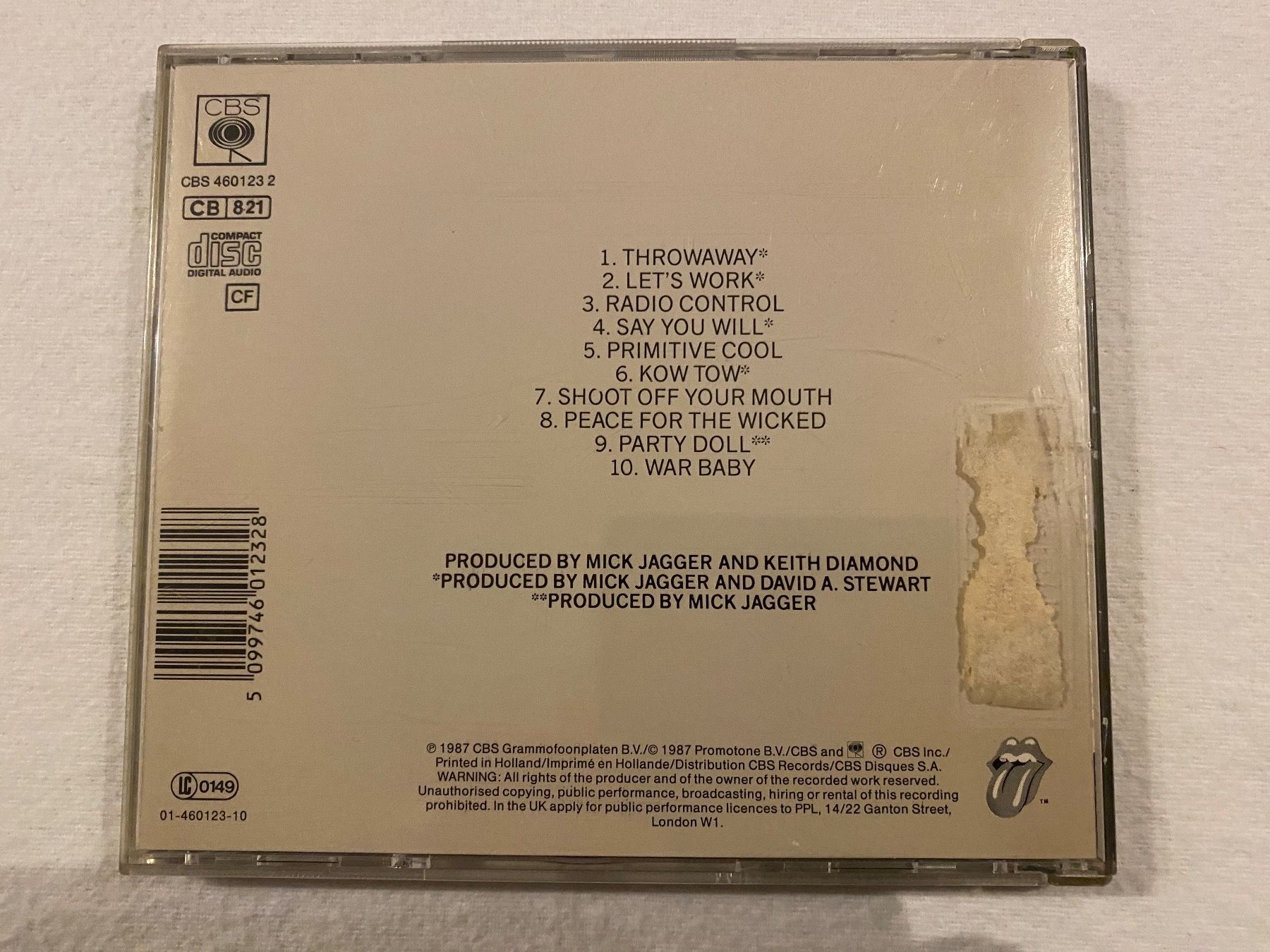 CDs: Mick Jagger - Primitive Cool – Gebraucht aus Duggingen von Kisha010 2