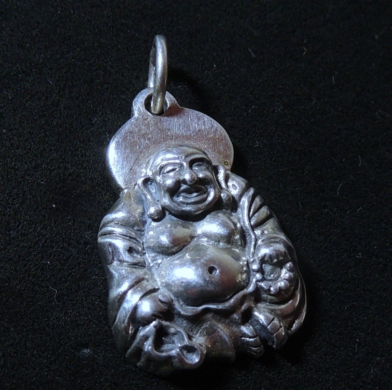 Ciondoli: Buddha Silber 925 Anhänger – Usato da Waldenburg venduto da schaller707 1