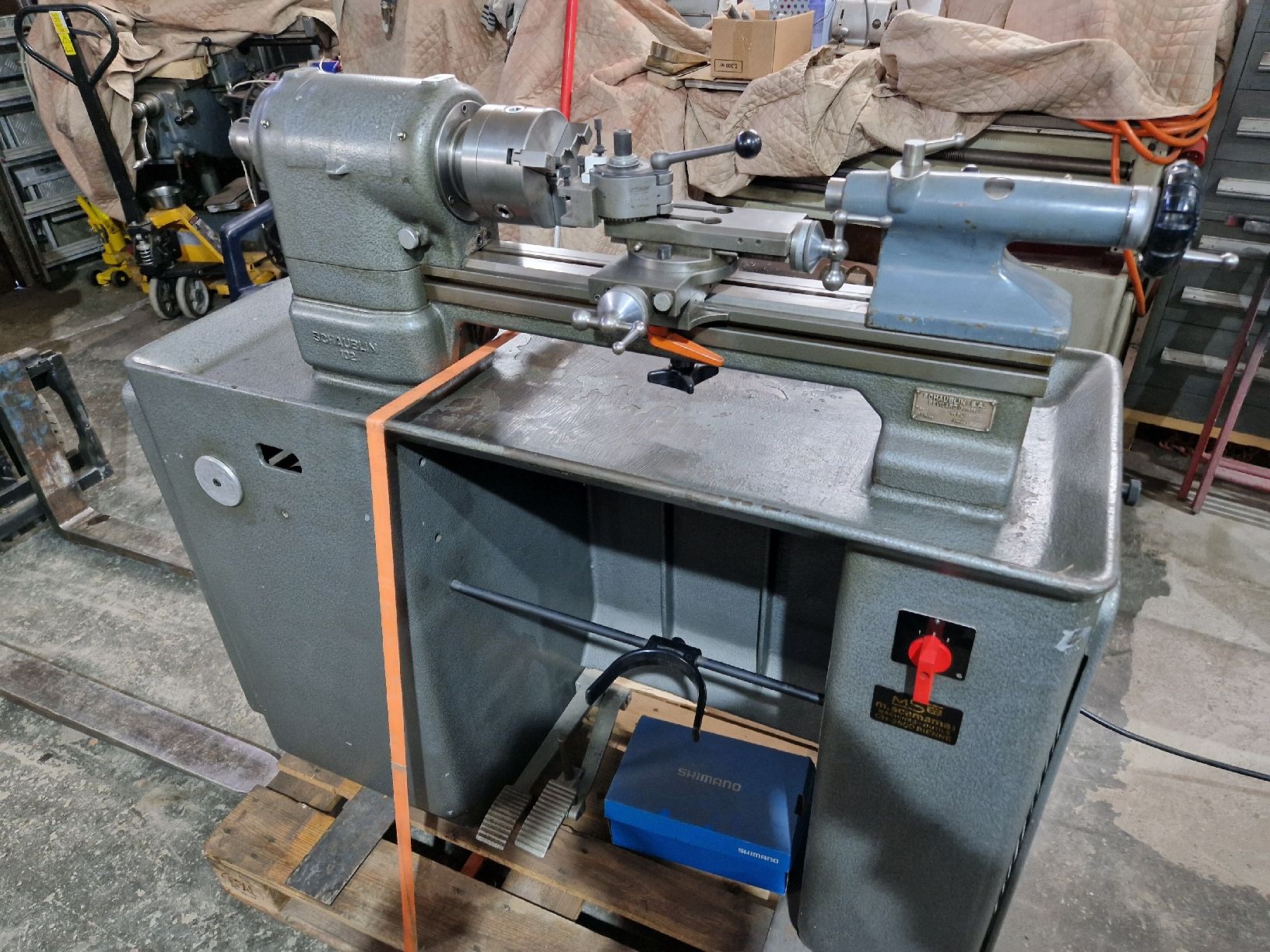 Schaublin Tutte le macchine: Tour Schaublin 102 – Usato da Châtelard-p-Romont venduto da lou_hf7m 2