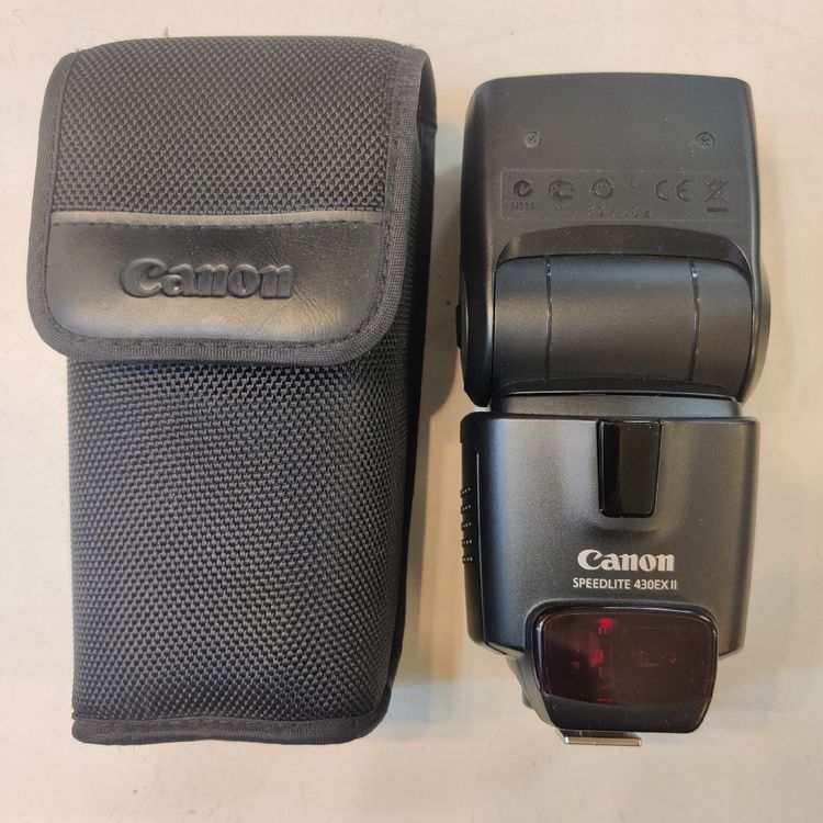 Canon Speedlite 430EX II Blitzgerät mit Tasche 2