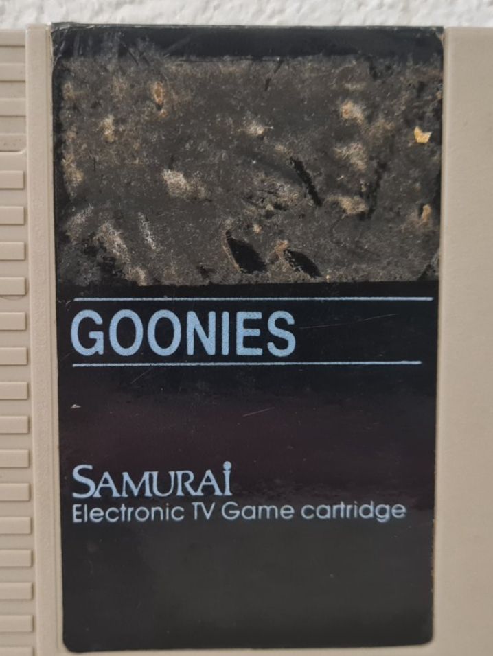 Nintendo Giochi: THE GOONIES - SAMURAI TV Game / Indian Version Nintendo NES – Usato da Dübendorf venduto da digital_bath