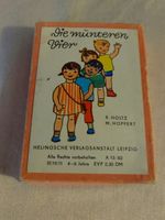 Kinderspiel, Quartett "Die munteren Vier" altes Kartenspiel