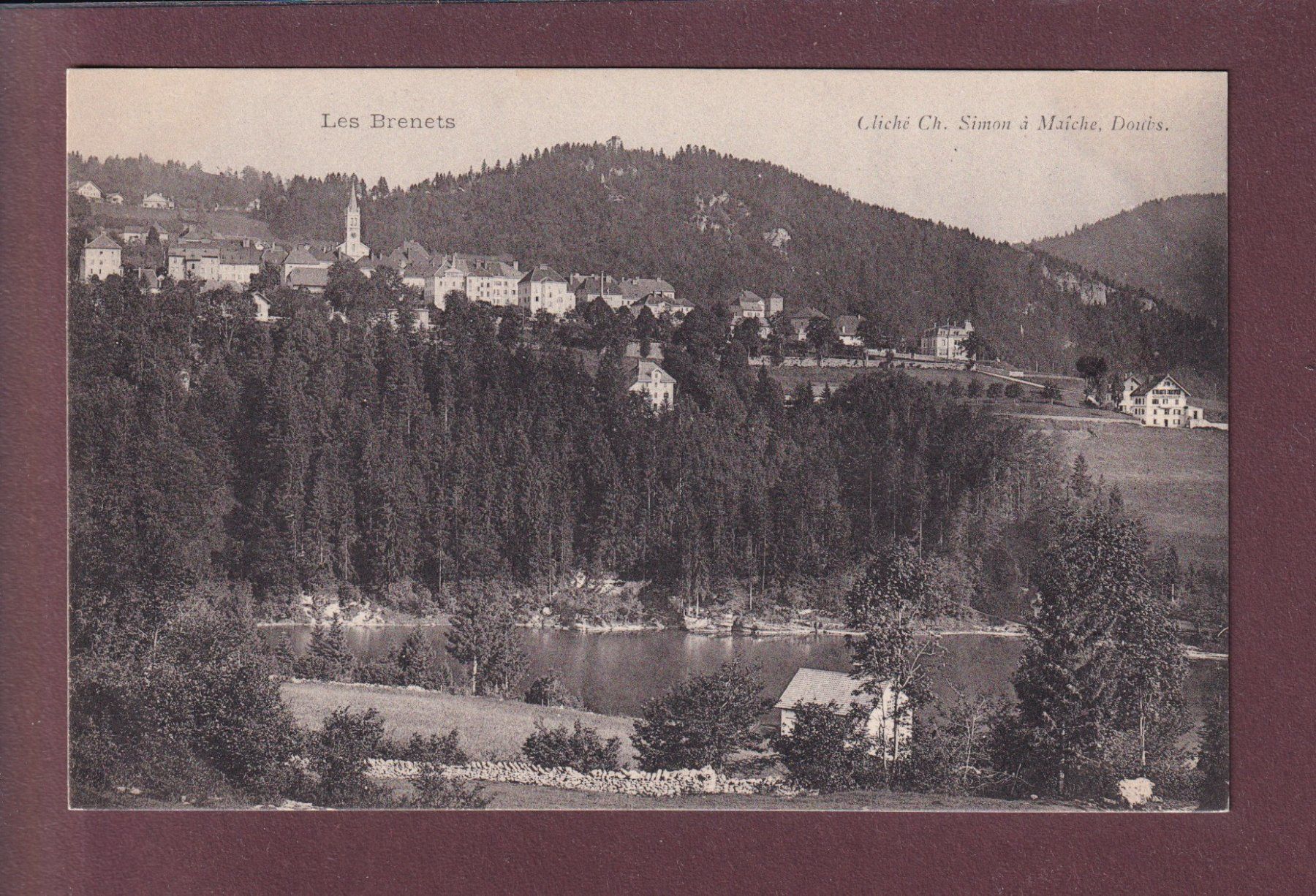 Cartes postales: LES BRENETS – D'occasion à Pully par nicecards