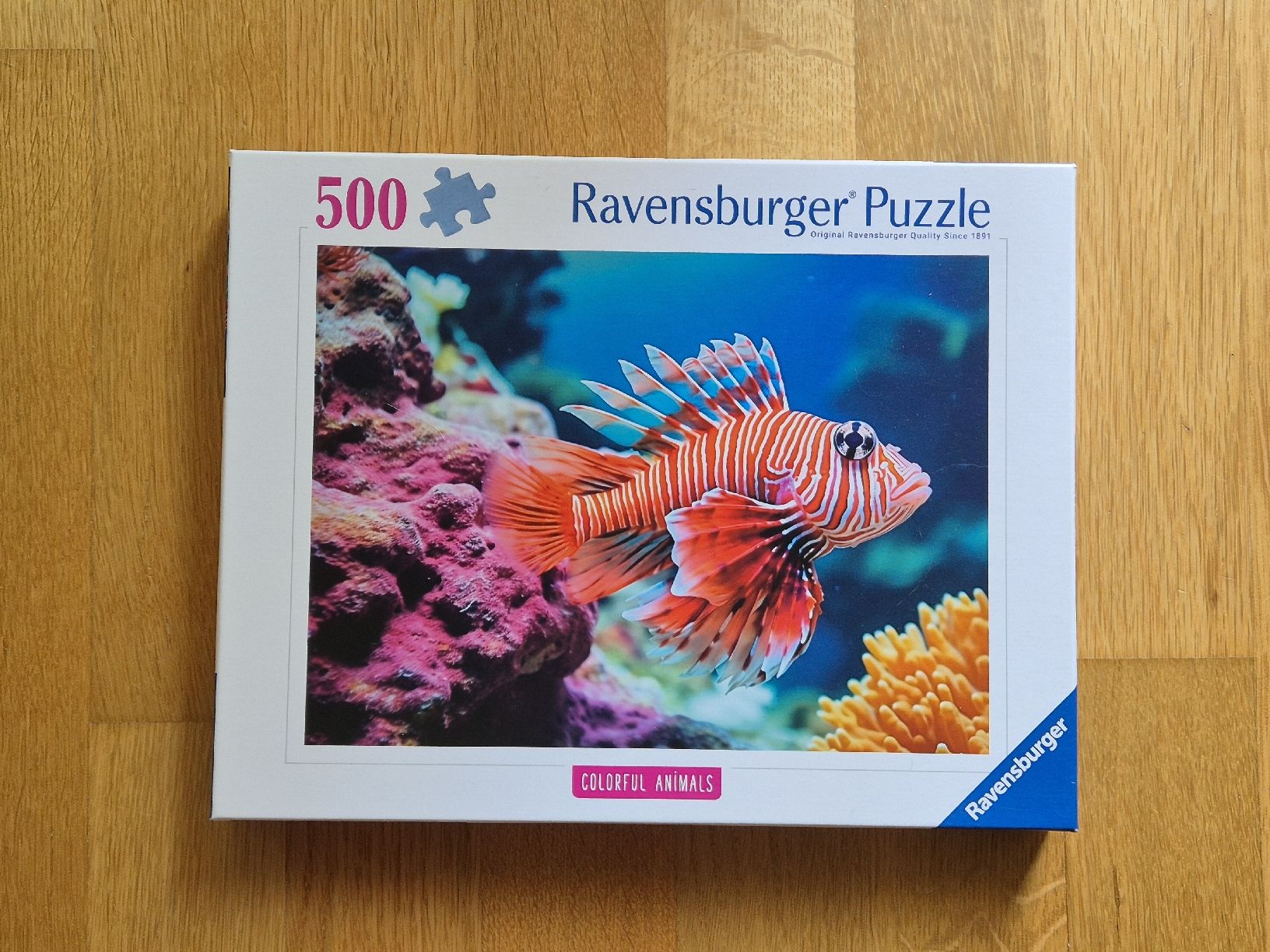 Ravensburger Puzzles: 500er Puzzle: Red Lionfish – Gebraucht aus Burgdorf von Sommer202