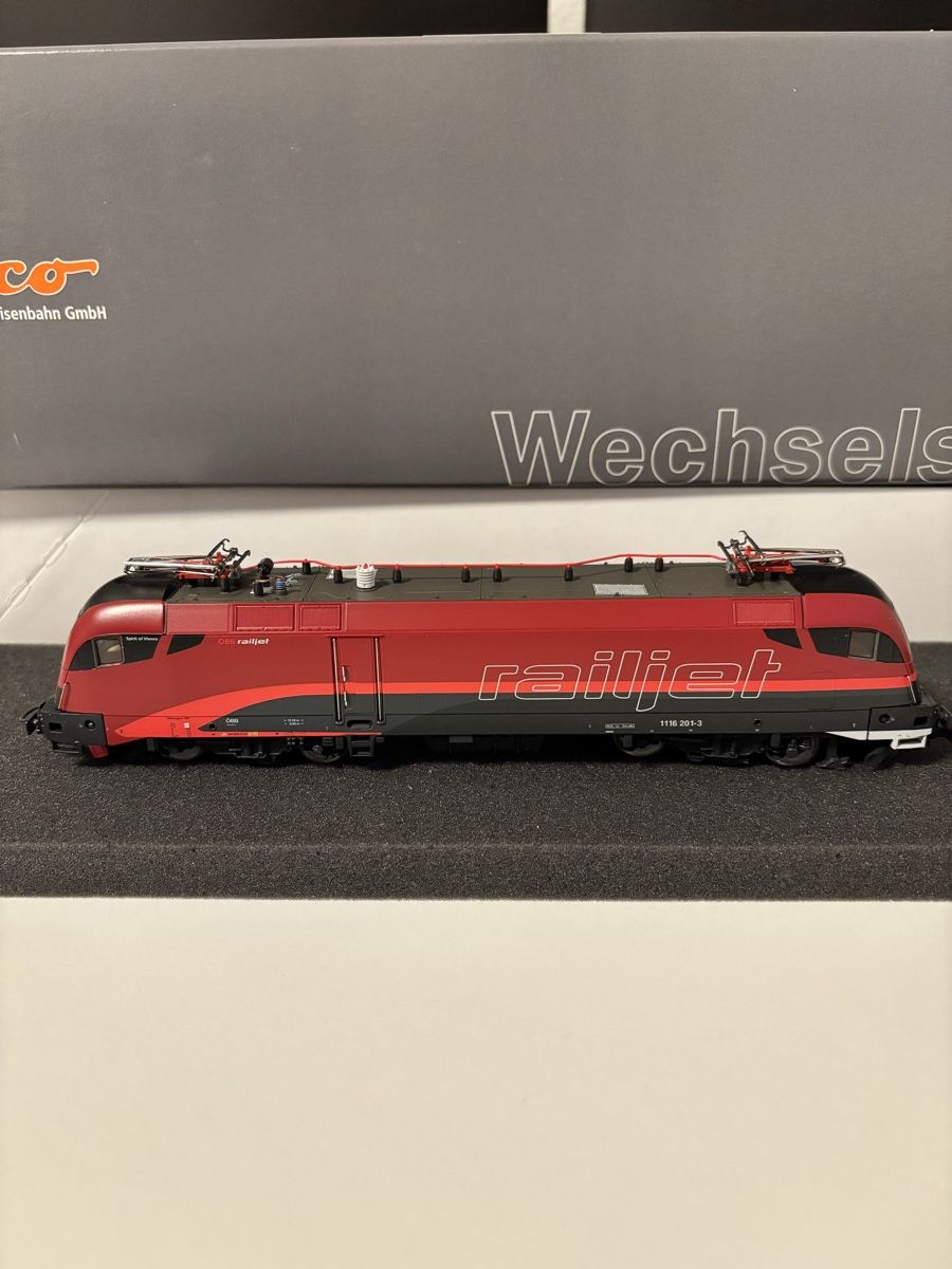 H0 ROCO DIGITAL Lokomotive ÖBB BR 1116 201-3 Railjet 68449 (Neu (gemäss ...