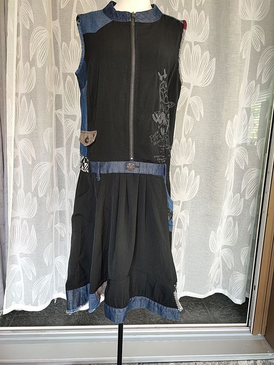 robe longue desigual neuf demarquee vintage t xs ou 34-36