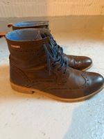 Superdry Boots, Gr. 42, Leder nicht gefüttert