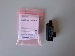 Baumer UNDK 30P1703/S14 – Ultraschall-Näherungssensor – Neu