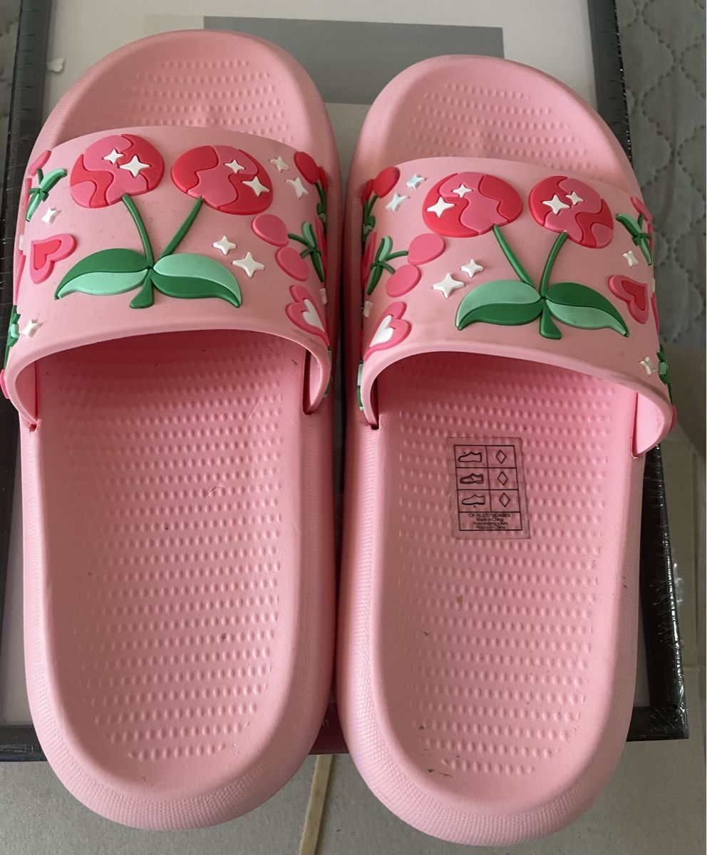 Scarpe per ragazze: KINDER SCHLAPPEN / ADILETTEN  - ROSA - GR 32/33 – Nuovo (secondo la descrizione) da Buchs AG venduto da fischli610 1