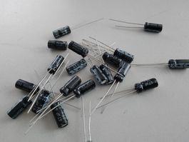 Elektrolyt Kondensator 47uF 25V 5Stk