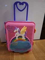 Polly Pocket Einhorn Koffer mit Zubehör - Top Zustand!