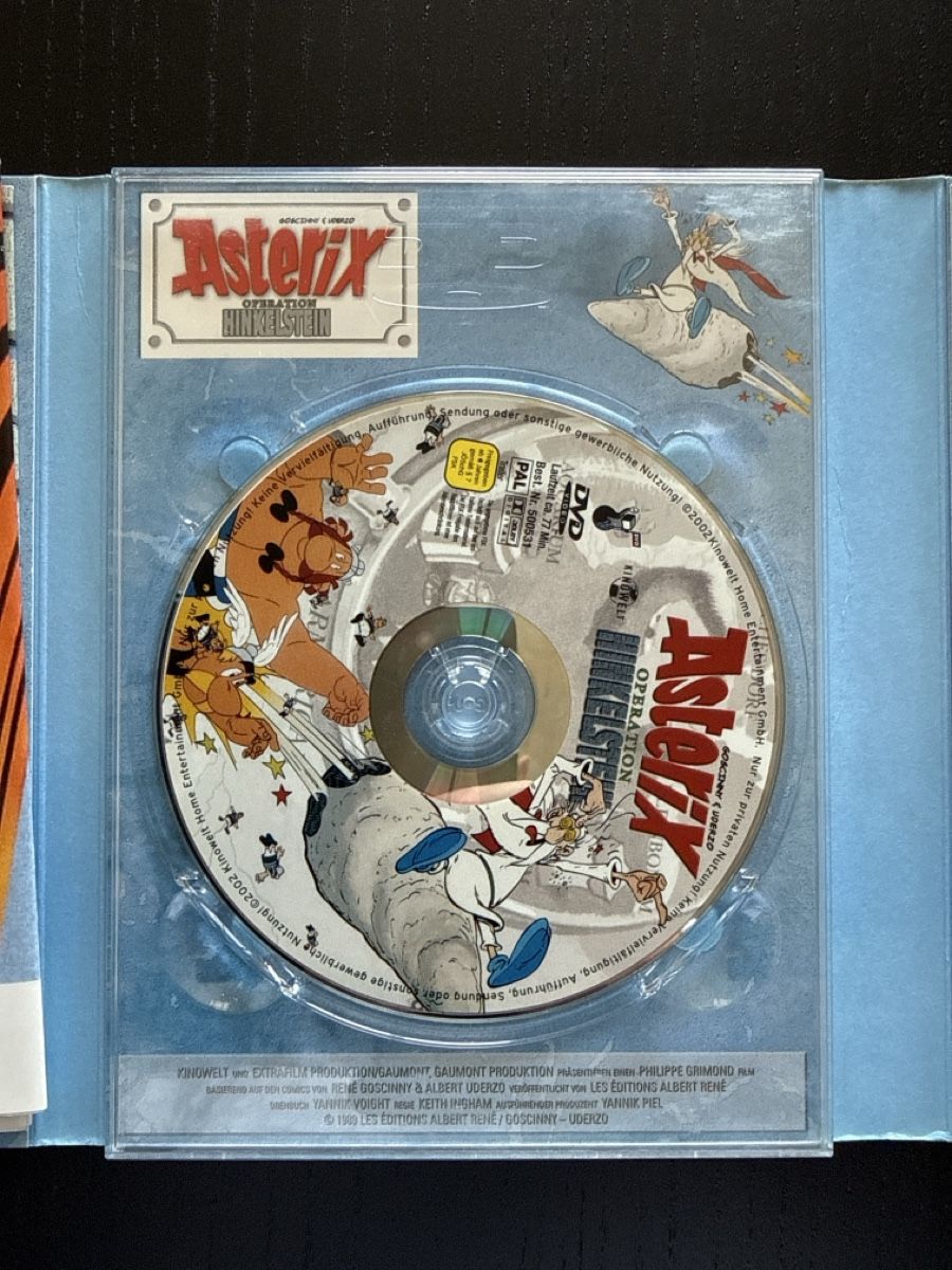 Tutti i DVDs: Asterix 3 DVDs Operation Hinkelstein Siegt über Csar – Usato da Dübendorf venduto da Didi01 2