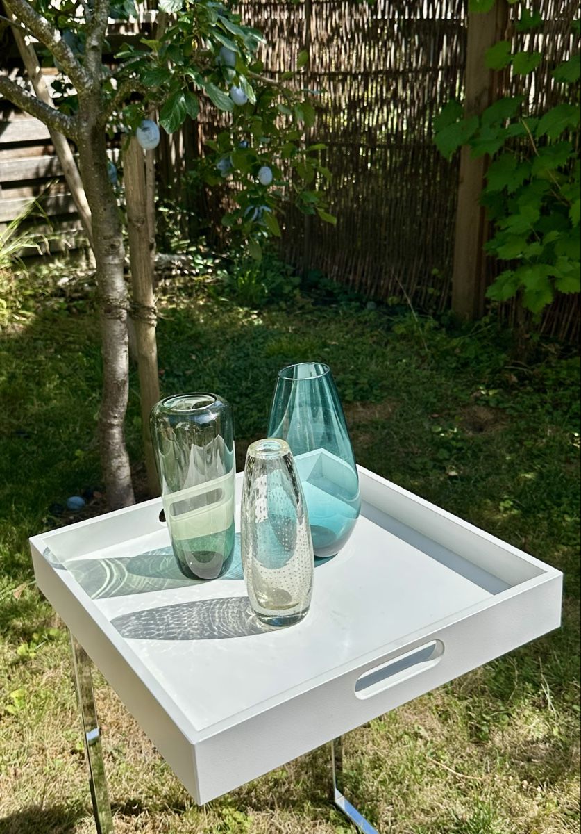 Vasen & Gefässe: 3er Set/Einzeln Mid-Century Glasvasen – Gebraucht aus Kleindöttingen von lau_k778 2