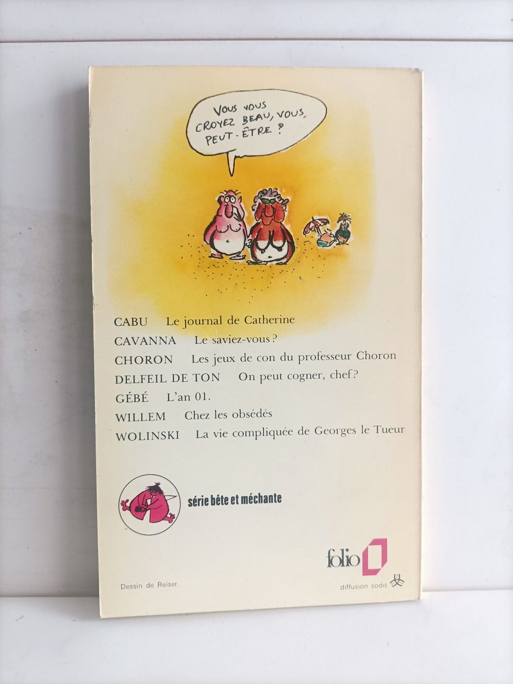 BD: BD Ils sont moches / Reiser / Folio 328 / 1973 – D'occasion à crans montana par AB3963 1