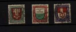 Pro Juventute Satz 1919 gestempelt (Y621)