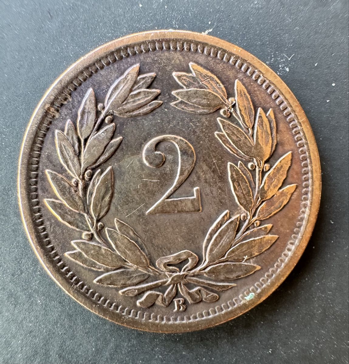 Alle Münzen: 2 Rappen 1883 – Gebraucht aus Meilen von coins4sale 1