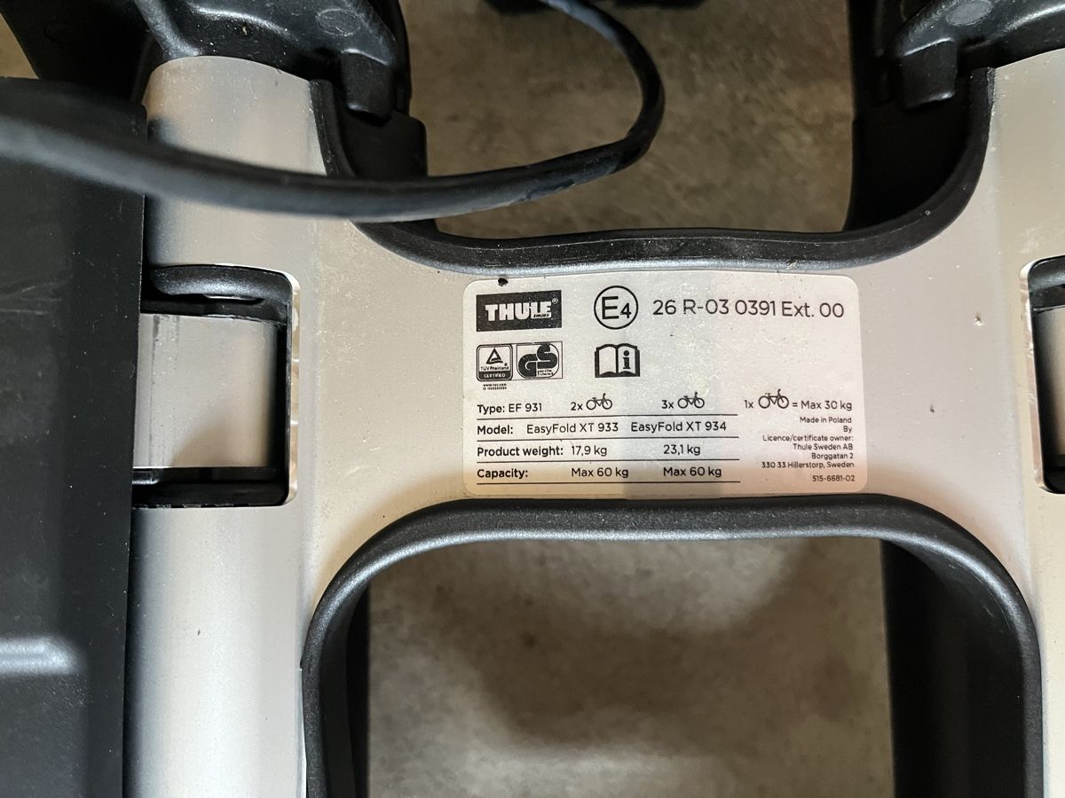 Thule Fahrradhalterungen: Thule Fahrradträger für 2 eBikes – Gebraucht aus Wängi von Maggj 4