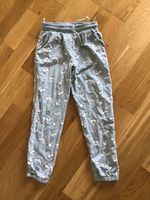 C&A Harry Potter Hose, Gr128, hellblau mit Glitzer Stern 🦉