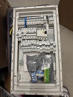 Verschiedene Sicherung mit Kasten