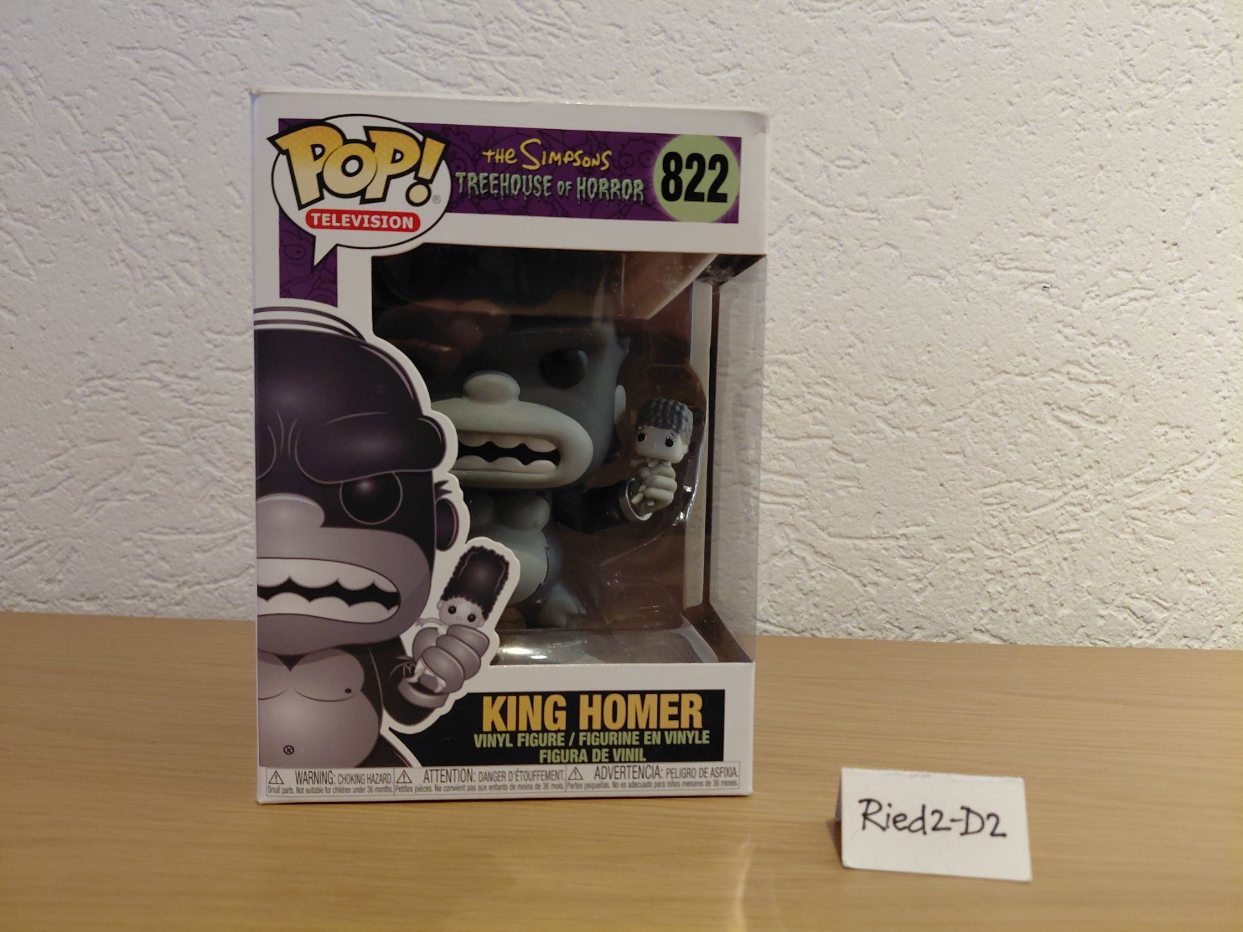 Funko Statuette: Funko Pop! The Simpsons King Homer – Usato da La Chaux-de-Fonds venduto da Ried2-D2