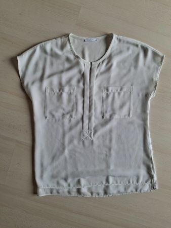 Sommerbluse von Opus, Crèmefarben, Grösse 36, Top Zustand