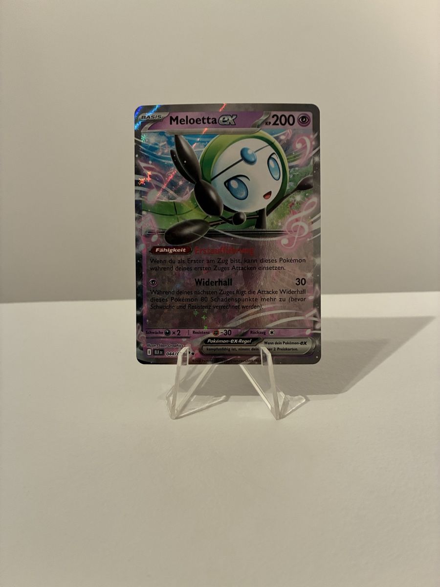 Pokémon Carte collezionabili: Karte Pokémon Meloetta EX 44/86 – Nuovo (secondo la descrizione) da Taverne venduto da nad02026