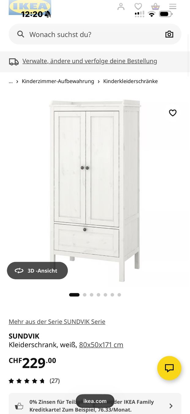 Armadi: Ikea kinderschrank – Nuovo (secondo la descrizione) da Zürich venduto da SS59