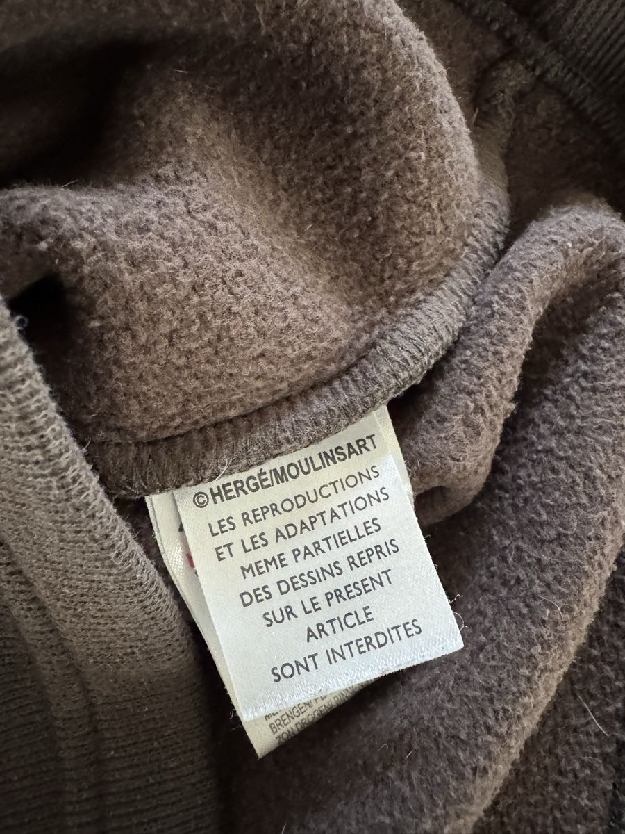Maglioni & Felpe: Pull / sweat coton brodé Tintin 6 ans – Usato da Puidoux venduto da serendipite 4