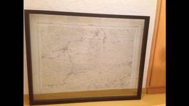 Orig. Glasplatte der Landestopographie 