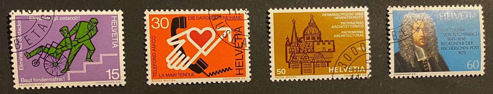 Tutti i francobolli: Sondermarken 1975 ET gest. – Usato da Quartino venduto da Gutri44